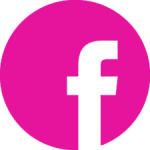 fb logo roze